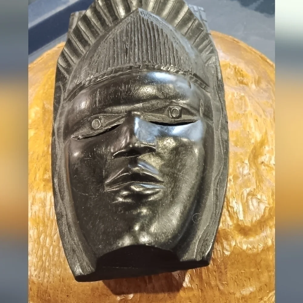 Vintage carved tribal mask